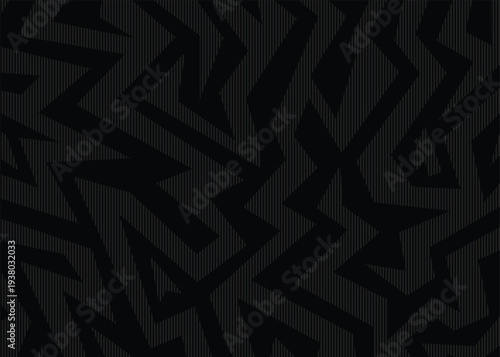 Abstract dark poly zebra animal skin pattern design. Animal print vector illustration background. Wildlife fur skin design illustration for web, home decor, fashion, surface, graphic design