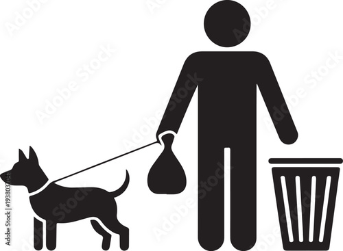 Clean after your dig vector sign