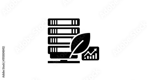 Stack of books with feather quill.