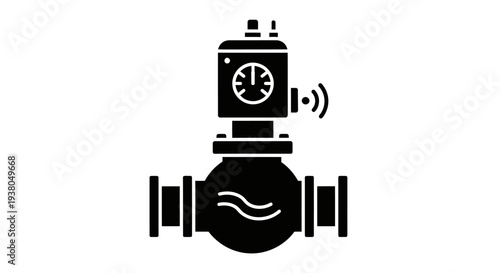 Smart Water Meter Technology Device.