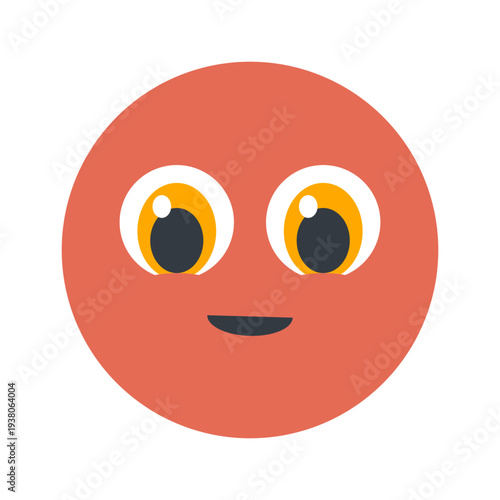 Educational vector illustration of a single neutron particle for quantum physics