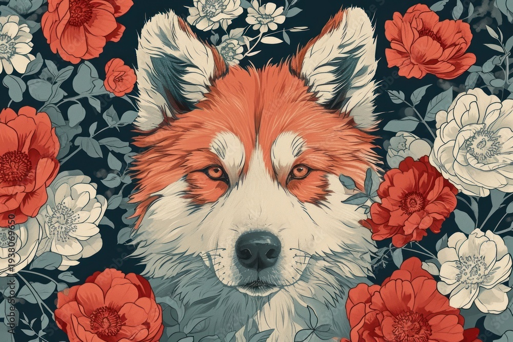 Fototapeta premium Flower art accessories accessory.