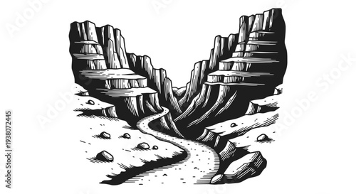 Illustration of broken mechanical wings.