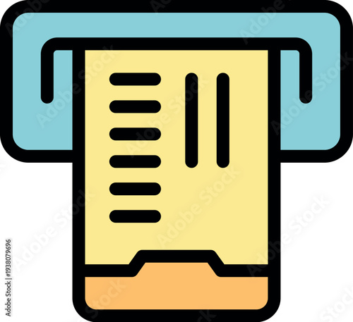 Parking meter printing a ticket, symbolizing paid parking duration and regulation compliance