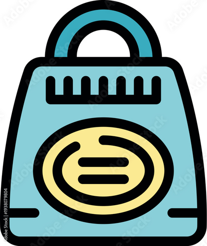 Small electric heater ensuring cozy warmth, perfect for chilly days