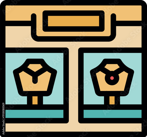 Shooting range simulator showing two practice targets, one with a bullet hole, representing firearms training and accuracy