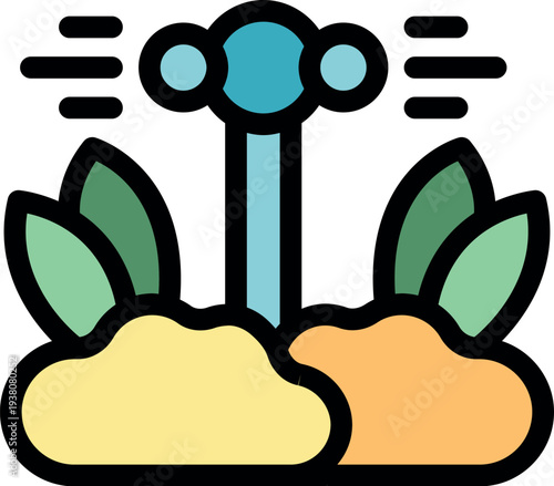 Genetically modified plant growing on mars surface for colonization project, future of space exploration and agriculture