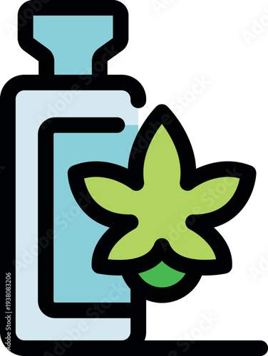 Cannabis essential oil extracted from a marijuana plant is used for medical and recreational purposes