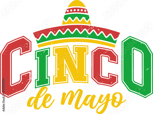 Cinco de Mayo Varsity SVG, Glitter Fiesta svg, Mexico Svg, Sombrero Svg