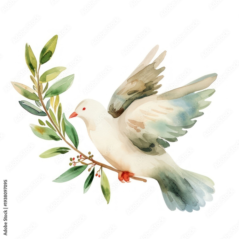 Fototapeta premium Human rights concept animal bird dove.