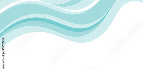 Refreshing shimmering water abstract background frame vector curve background wave eps10