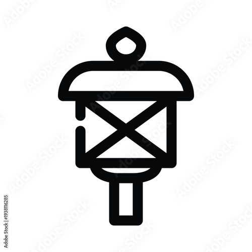 Lamp Garden icon template