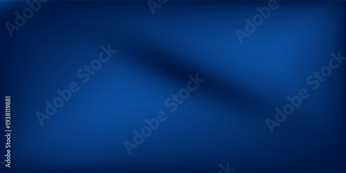 Navy night sky gradient vector background. Dark blue wave graphic wallpaper