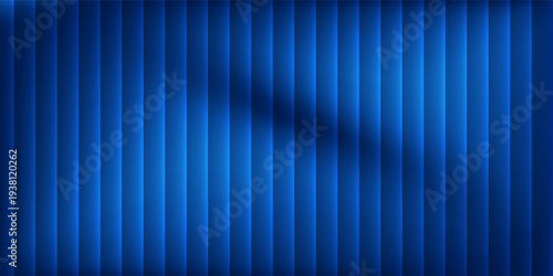 Navy night sky gradient vector background. Dark blue wave graphic wallpaper