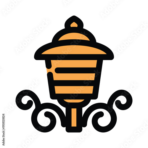 Lamp Garden icon template