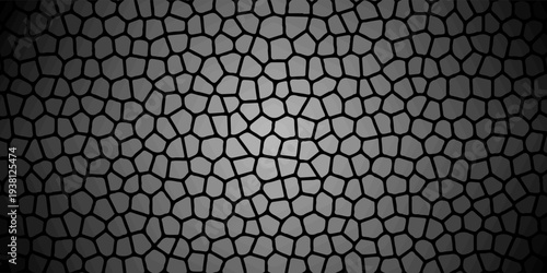 Seamless pattern skin snake, crocodile, lizard, alligator, reptile. Reptilian scales. Monochrome black spots. Vector isolated on white. Serpentine texture. Fashion print.