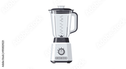 Modern Kitchen Blender Appliance for Smoothies and Food Preparation