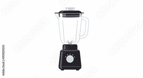 Modern Kitchen Appliance Blender for Smoothies and Food Preparation