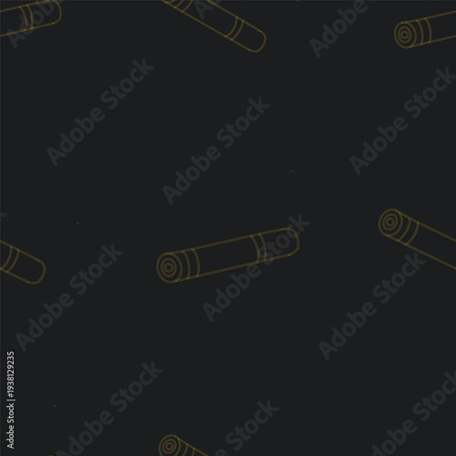 Abstract cigar and tobacco vector pattern with swirling cigar smoke and smoking elements. Seamless decorative illustration ideal for luxury branding, packaging design and premium backgrounds.