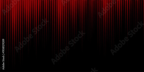 Halftone dots red and blue color pattern gradient grunge texture background. Dot pop art comic sport style vector illustration. modern background