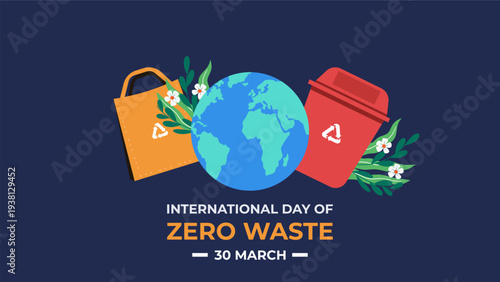 International zero waste day flyer