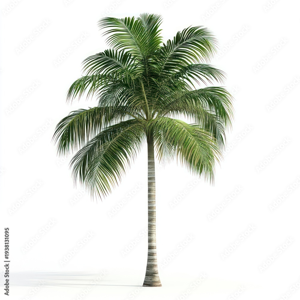 Obraz premium Palm Tree tree palm illustration.