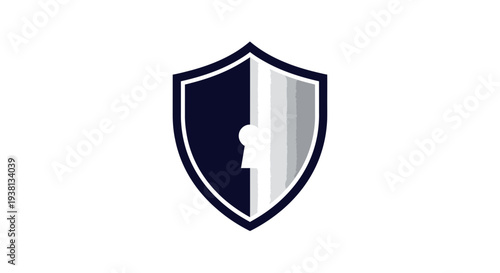 Secure Shield with Keyhole Design for Data Protection and Privacy