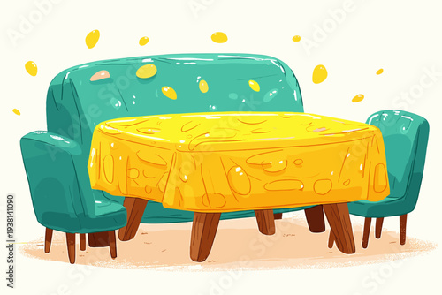 Modern Patio Furniture Waterproof Protection