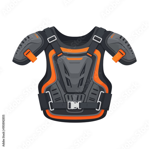 Protective body armor for extreme sports and physical activities