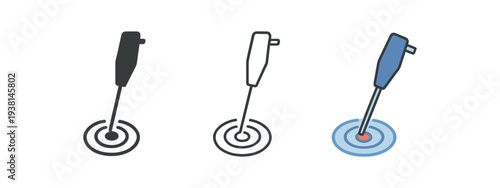 cryosurgery localized freeze zone diagram with concentric cold rings