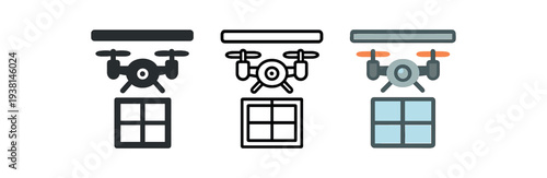 future lifestyle indoor drone camera hovering near ceiling