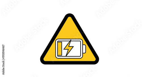Low Battery Warning Sign.