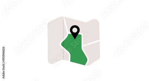 Map Location Pin Icon.