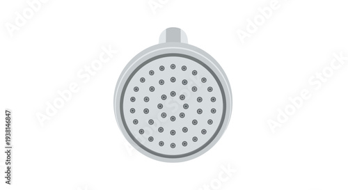 Modern Round Shower Head.