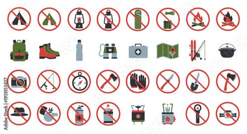 Outdoor Activity Prohibition and Permitted Items for Camping and Hiking Essential Safety Regulations