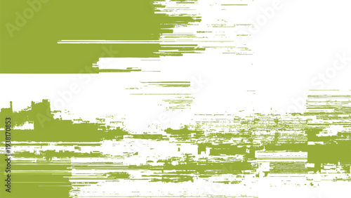 Distressed green and white abstract background design element for creative projects and presentations