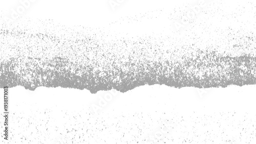 Gray grunge brush stroke texture on transparent background for design elements