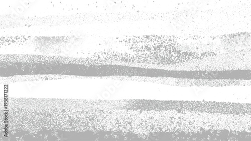 Grunge texture with white and gray splatters on transparent background