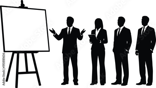 Silhouette of happy diverse business people and casual friends jumping in air celebrating success achievement and freedom isolated on white background high quality