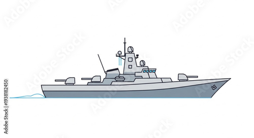 Navy Warship Vessel Ship Boat.