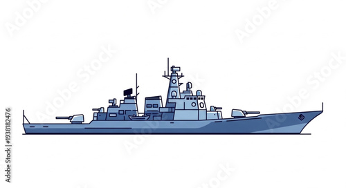 Navy Warship Vessel Ship Boat.