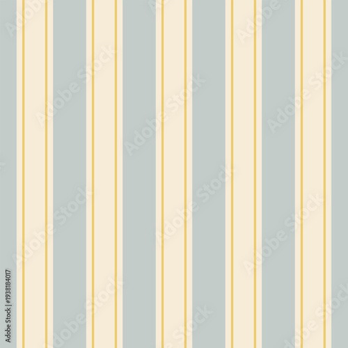 Stripes seamless pattern. Vertical stripes background in pastel colors. Geometric pattern with vintage stripes. Vector illustration. Surface design, fabric printing, gift wrap.