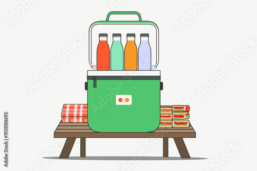 Picnic Ready Insulated Cooler Backpack