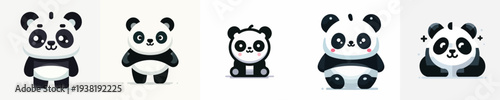 vector of a panda