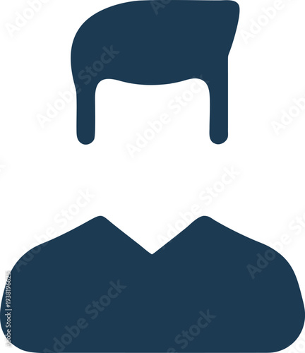 Anonymous Man Icon Vector Graphic Profile Avatar