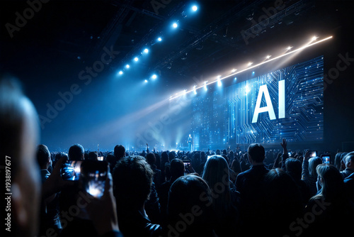 Ai conference at night
