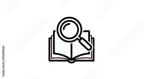 Conceptual imagery of education, investigation, and knowledge exploration for design elements