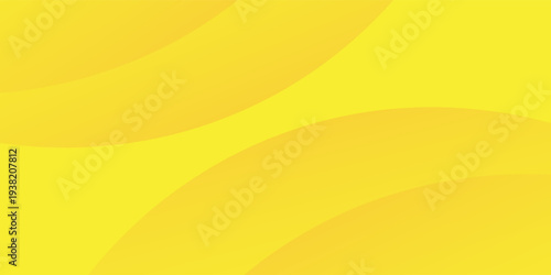 Modern yellow banner background. Graphic design banner pattern background template with dynamic wave shapes. vector