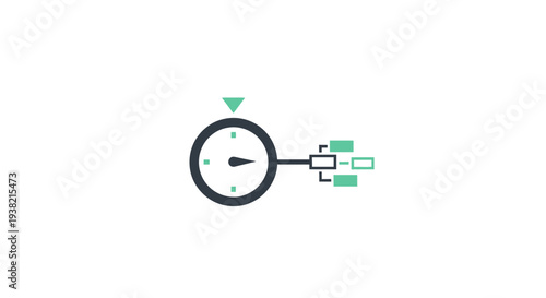 Electricity meter with green indicator.