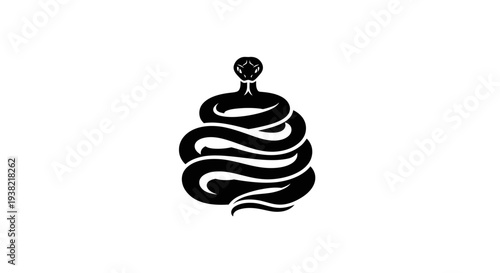 Black perfume bottle icon design.